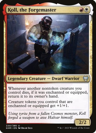 Koll the Forgemaster Kaldheim Magic card