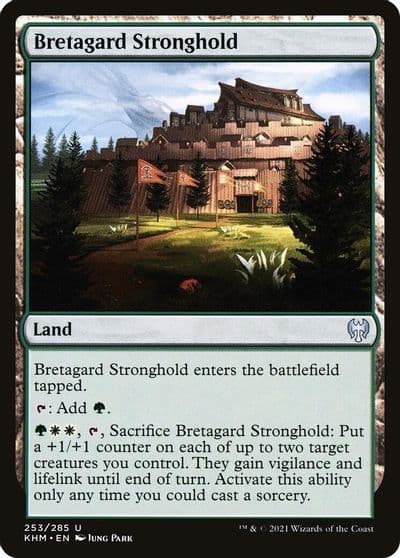 Bretagard Stronghold Kaldheim Magic card