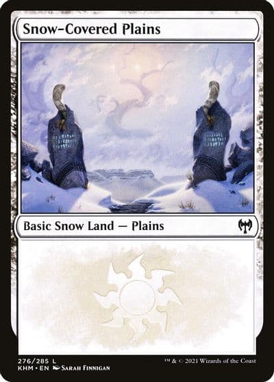 Snow Covered Plains 276 Kaldheim Magic card