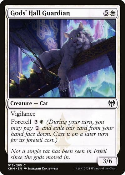 Gods Hall Guardian Kaldheim Magic card