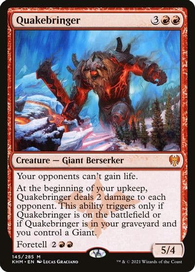 Quakebringer Kaldheim Magic card