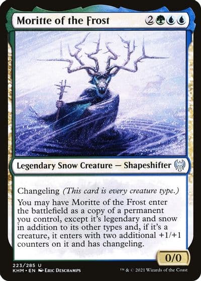 Moritte of the Frost Kaldheim Magic card
