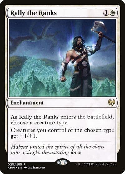 Rally the Ranks Kaldheim Magic card