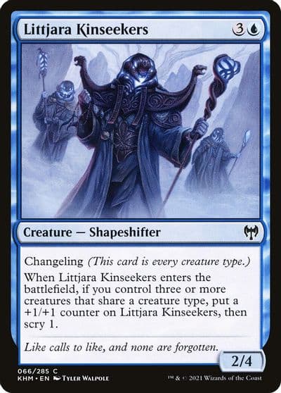 Littjara Kinseekers Kaldheim Magic card