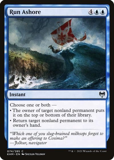 Run Ashore Kaldheim Magic card