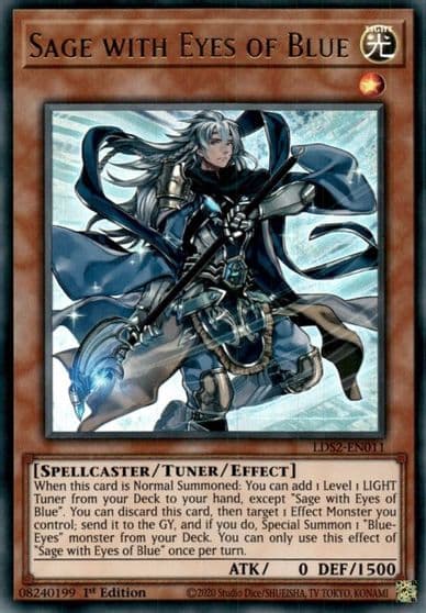 Sage with Eyes of Blue Legendary Duelists: Season 2 Yu-Gi-Oh! card