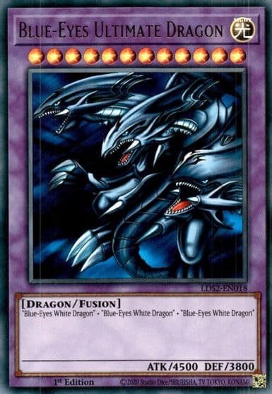 Blue Eyes Ultimate Dragon Legendary Duelists: Season 2 Yu-Gi-Oh! card