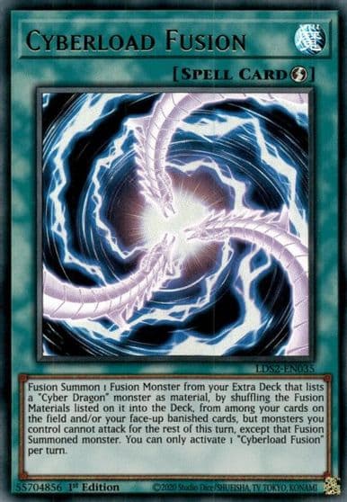 Cyberload Fusion Legendary Duelists: Season 2 Yu-Gi-Oh! card