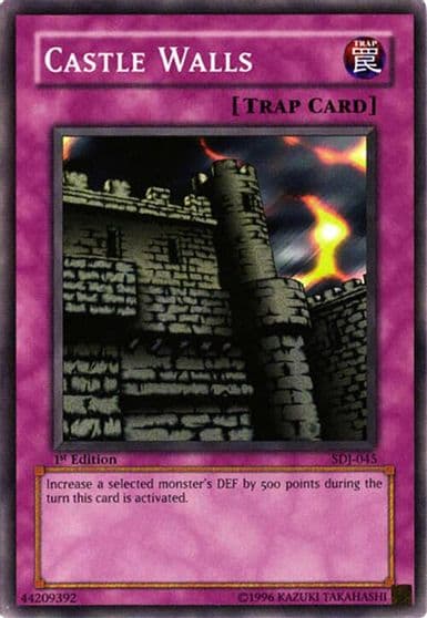 Castle Walls Starter Deck: Joey Yu-Gi-Oh! card