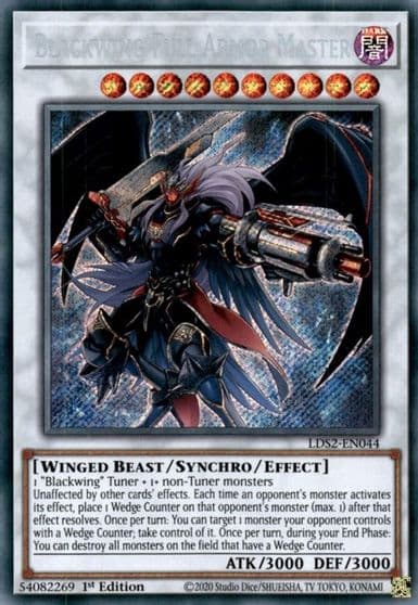 Blackwing Full Armor Master Legendary Duelists: Season 2 Yu-Gi-Oh! card