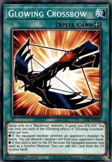 Glowing Crossbow Legendary Duelists: Season 2 Yu-Gi-Oh! card