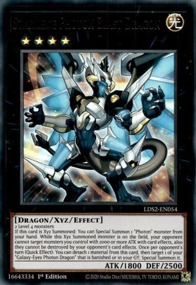 Starliege Photon Blast Dragon Legendary Duelists: Season 2 Yu-Gi-Oh! card