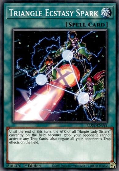 Triangle Ecstasy Spark Legendary Duelists: Season 2 Yu-Gi-Oh! card