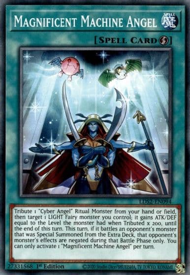Magnificent Machine Angel Legendary Duelists: Season 2 Yu-Gi-Oh! card