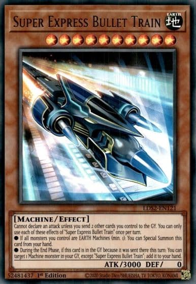 Super Express Bullet Train Legendary Duelists: Season 2 Yu-Gi-Oh! card