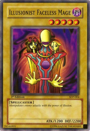 Illusionist Faceless Mage Starter Deck: Pegasus Yu-Gi-Oh! card