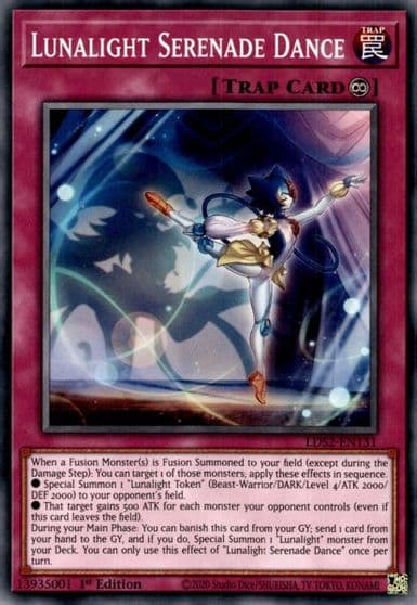 Lunalight Serenade Dance Legendary Duelists: Season 2 Yu-Gi-Oh! card