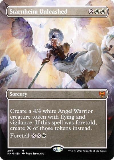 Starnheim Unleashed Borderless Kaldheim Magic card