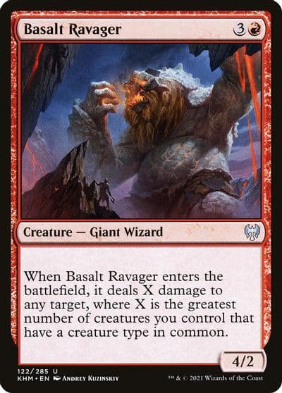 Basalt Ravager Kaldheim Magic card