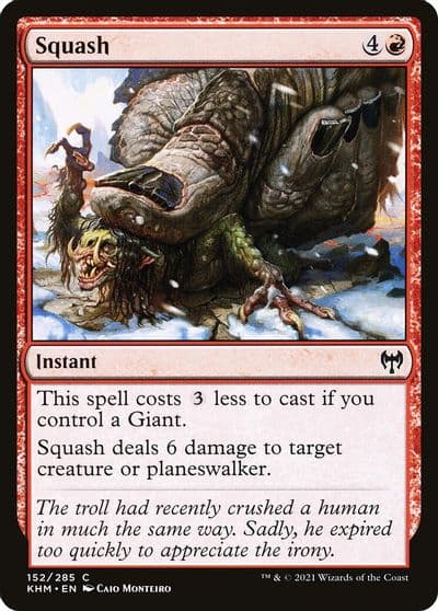 Squash Kaldheim Magic card
