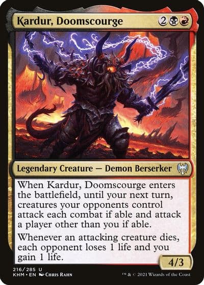 Kardur Doomscourge Kaldheim Magic card