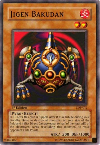 Jigen Bakudan Starter Deck: Pegasus Yu-Gi-Oh! card