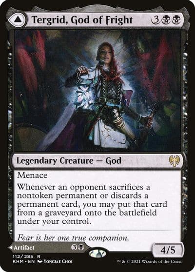 Tergrid God of Fright Kaldheim Magic card