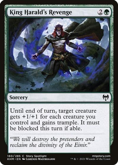 King Haralds Revenge Kaldheim Magic card