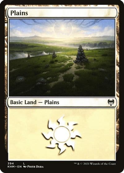 Plains Kaldheim Magic card