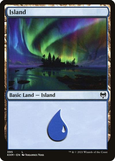 Island Kaldheim Magic card
