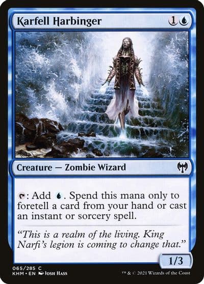 Karfell Harbinger Kaldheim Magic card