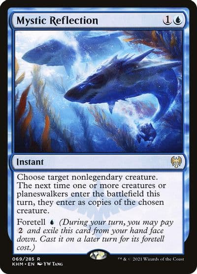 Mystic Reflection Kaldheim Magic card