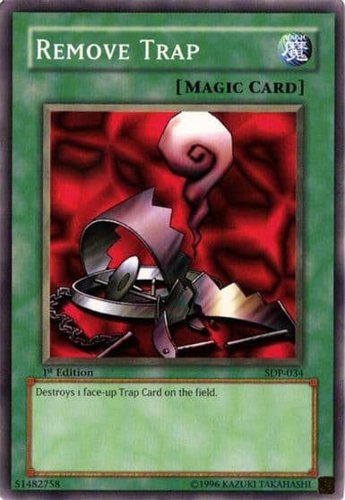 Remove Trap Starter Deck: Pegasus Yu-Gi-Oh! card