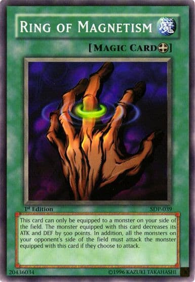 Ring of Magnetism Starter Deck: Pegasus Yu-Gi-Oh! card