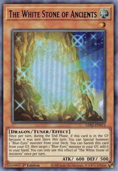 The White Stone of Ancients Purple Legendary Duelists: Season 2 Yu-Gi-Oh! card