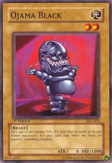 Ojama Black Invasion of Chaos Yu-Gi-Oh! card