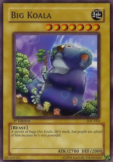Big Koala Invasion of Chaos Yu-Gi-Oh! card