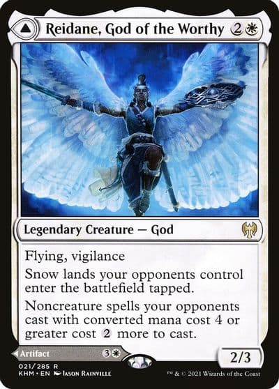 Reidane God of the Worthy Kaldheim Magic card