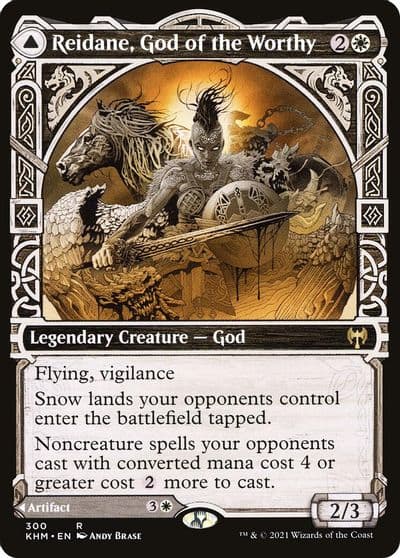 Reidane God of the Worthy Showcase Kaldheim Magic card