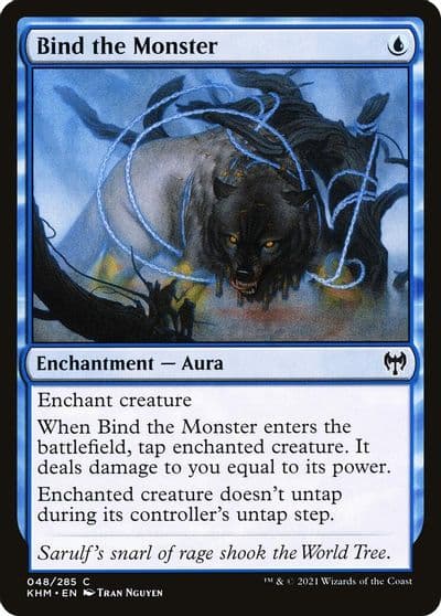 Bind the Monster Kaldheim Magic card