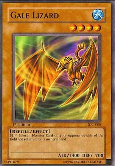 Gale Lizard Invasion of Chaos Yu-Gi-Oh! card