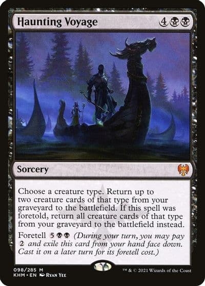 Haunting Voyage Kaldheim Magic card