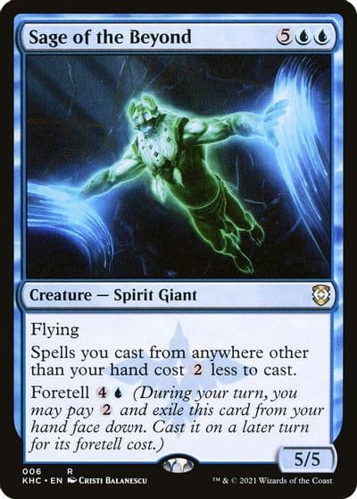 Sage of the Beyond Commander: Kaldheim Magic card