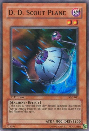 DD Scout Plane Invasion of Chaos Yu-Gi-Oh! card