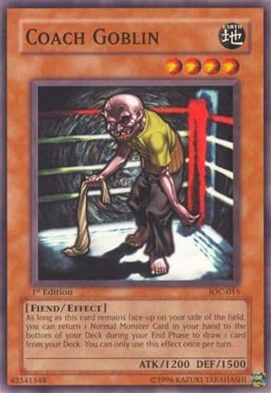 Coach Goblin Invasion of Chaos Yu-Gi-Oh! card