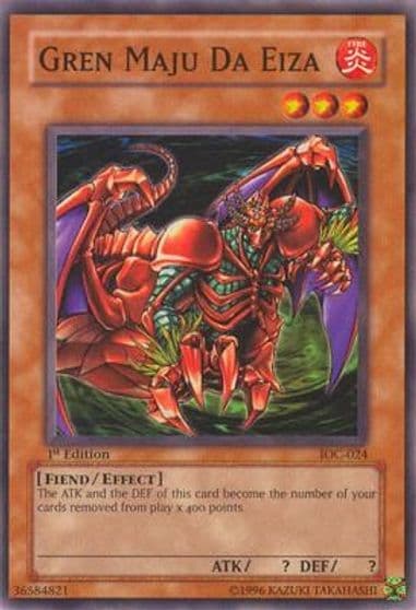 Gren Maju Da Eiza Invasion of Chaos Yu-Gi-Oh! card