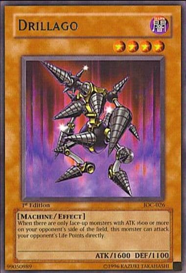 Drillago Invasion of Chaos Yu-Gi-Oh! card