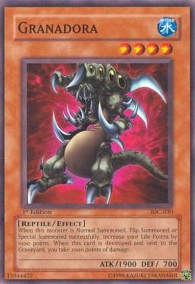 Granadora Invasion of Chaos Yu-Gi-Oh! card