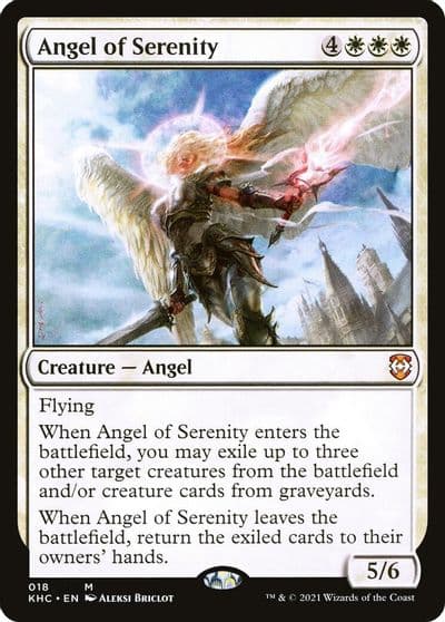 Angel of Serenity Commander: Kaldheim Magic card
