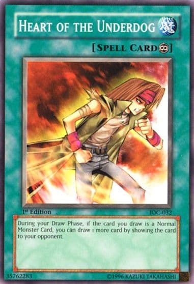 Heart of the Underdog Invasion of Chaos Yu-Gi-Oh! card